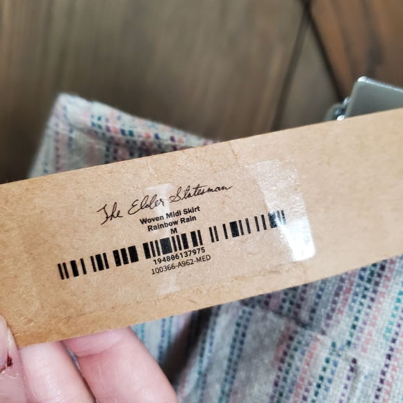 NWT The Elder Statesman Cashmere Skirt - Picture 3 of 5